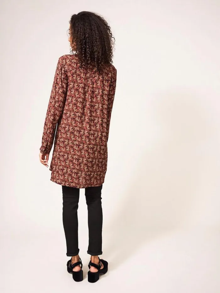 Women SHIRTS and BLOUSES White Stuff Georgie Tunic Plum Multi