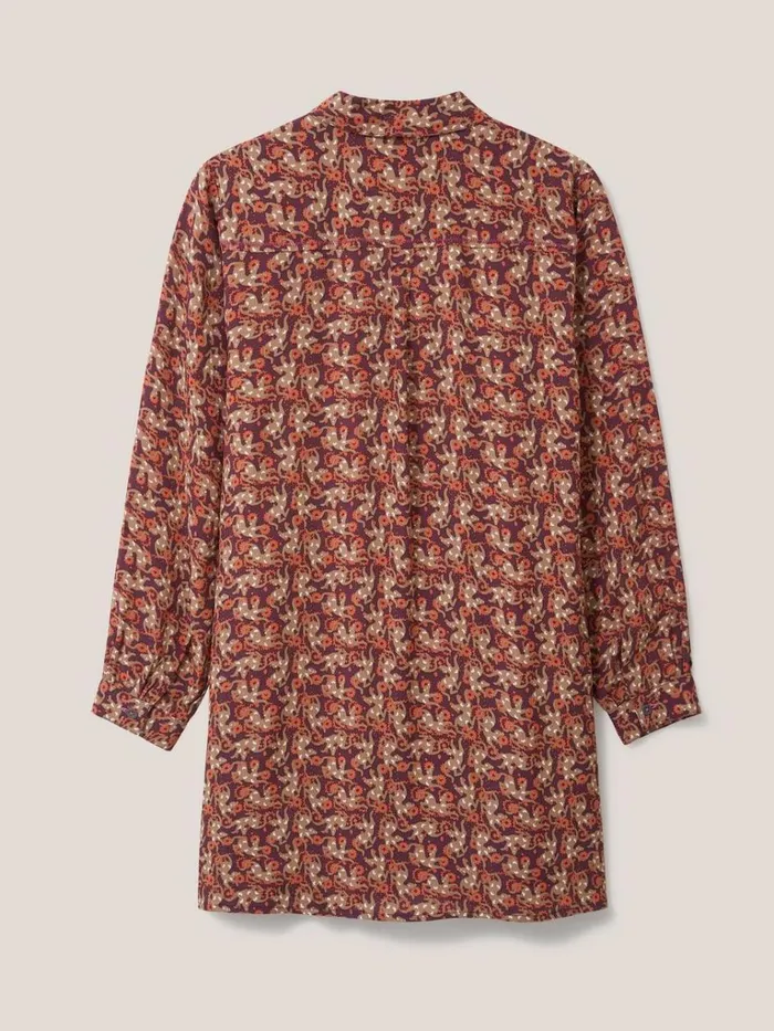 Women SHIRTS and BLOUSES White Stuff Georgie Tunic Plum Multi