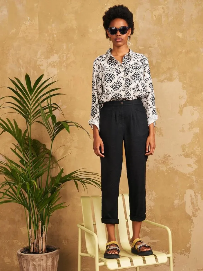 Women SHIRTS and BLOUSES White Stuff Sophie Organic Cotton Shirt Natural Multi Women SHIRTS and BLOUSES White Stuff Sophie Organic Cotton Shirt Natural Multi