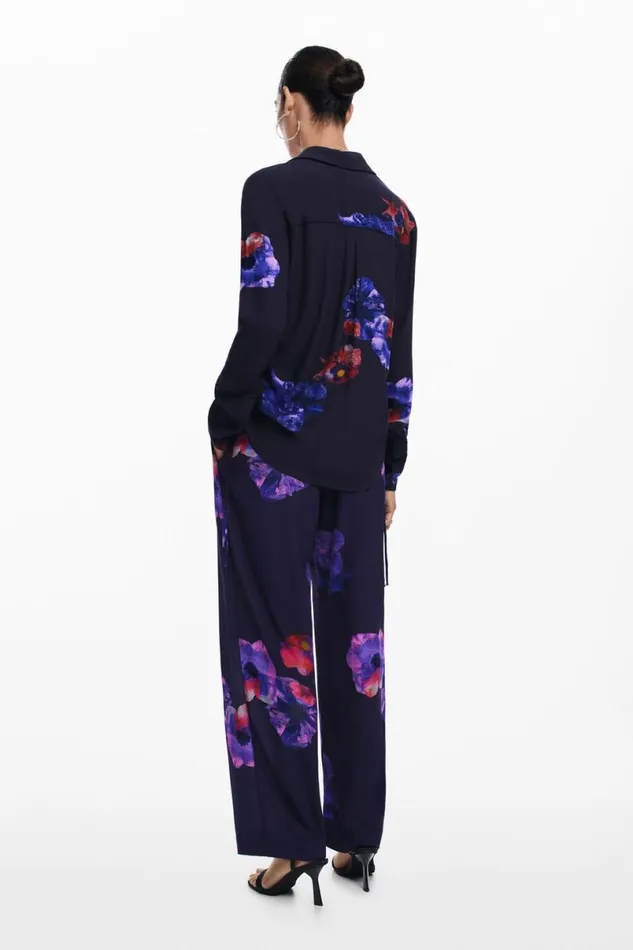 Women Shirts And Blouses Desigual Flowy Floral Shirt