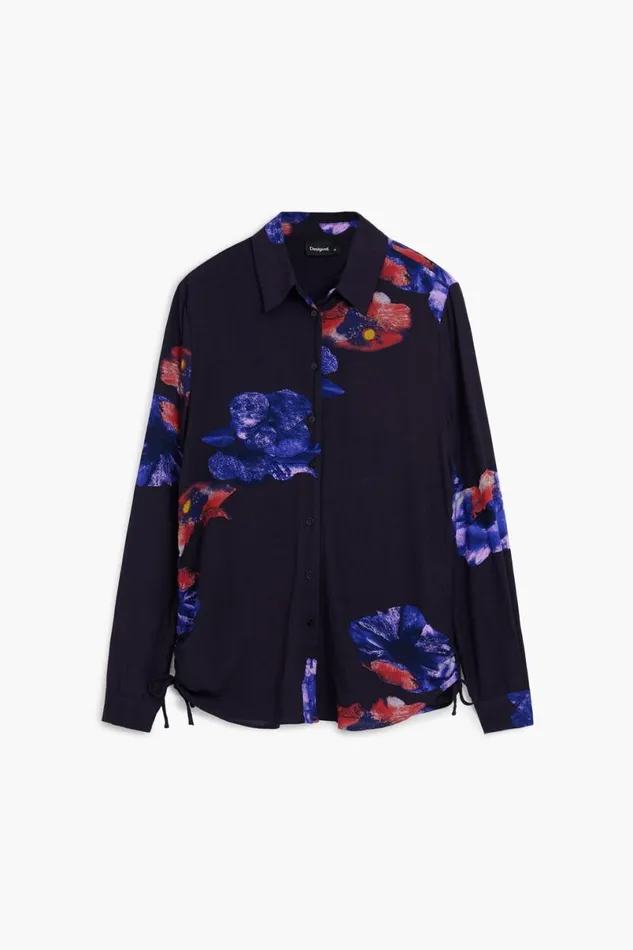 Women Shirts And Blouses Desigual Flowy Floral Shirt