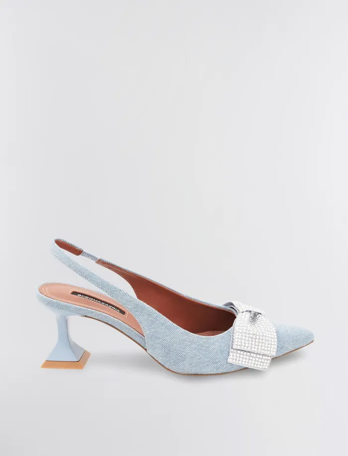 Women Shoes BCBG Archie Pump Heel Denim
