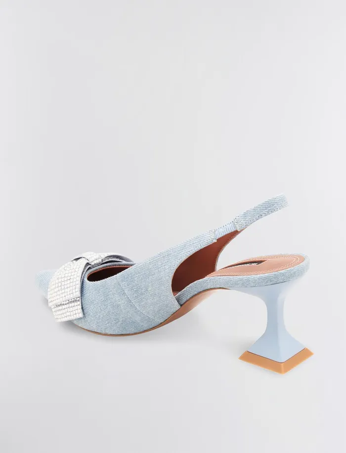 Women Shoes BCBG Archie Pump Heel Denim