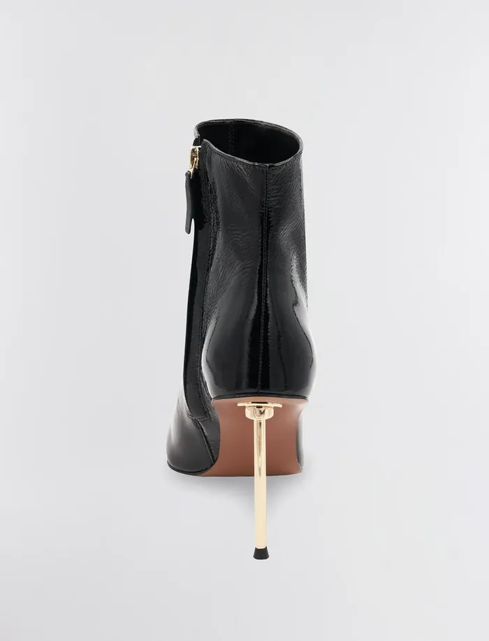 Women Shoes BCBG Black Patent Katina Boot Black Patent