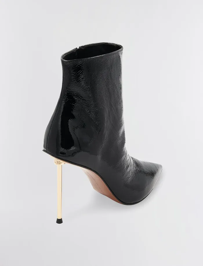 Women Shoes BCBG Black Patent Katina Boot Black Patent