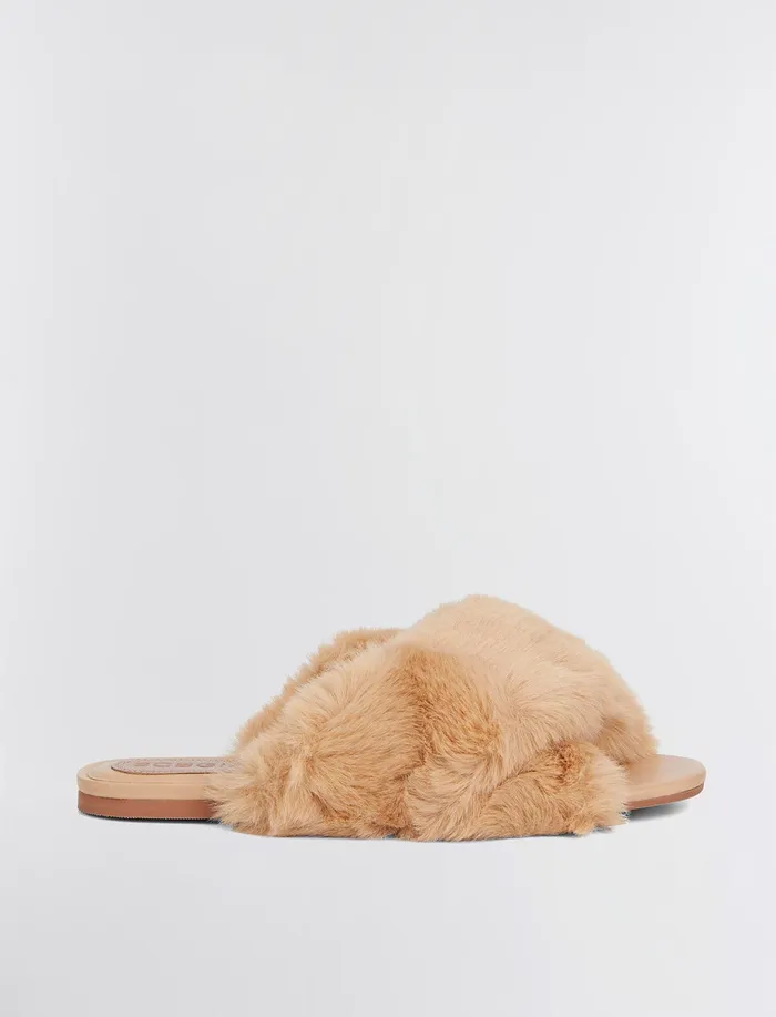 Women Shoes BCBG Camel Thea Slipper Camel