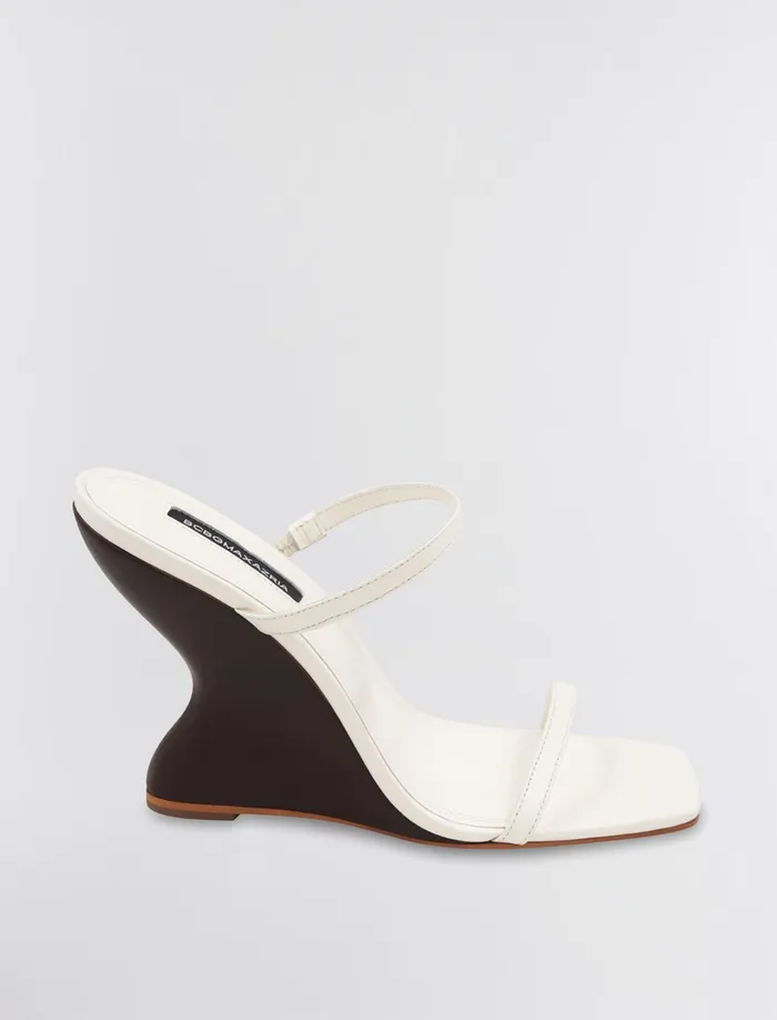 Women Shoes BCBG Westa Wedge Heel Gardenia