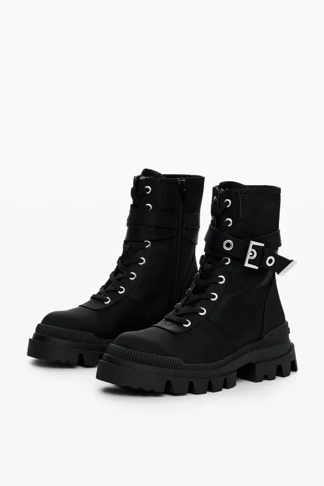 Women Shoes Desigual Combat Boot