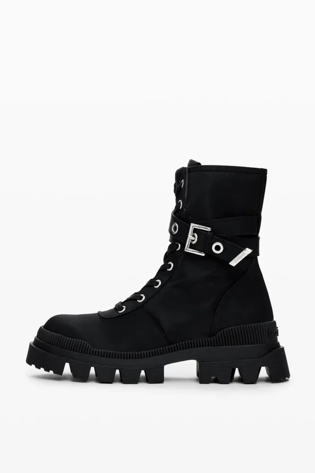 Women Shoes Desigual Combat Boot