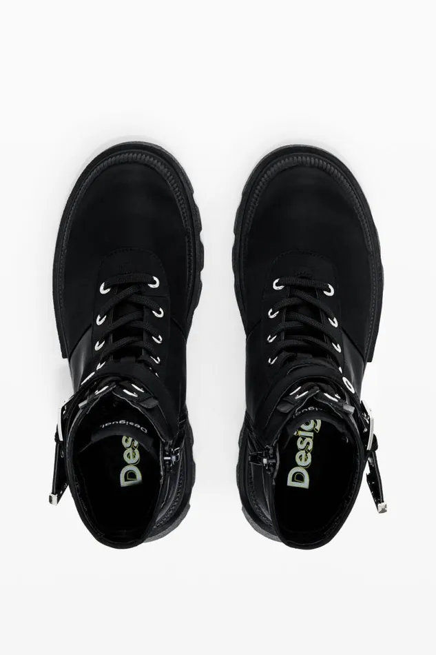 Women Shoes Desigual Combat Boot