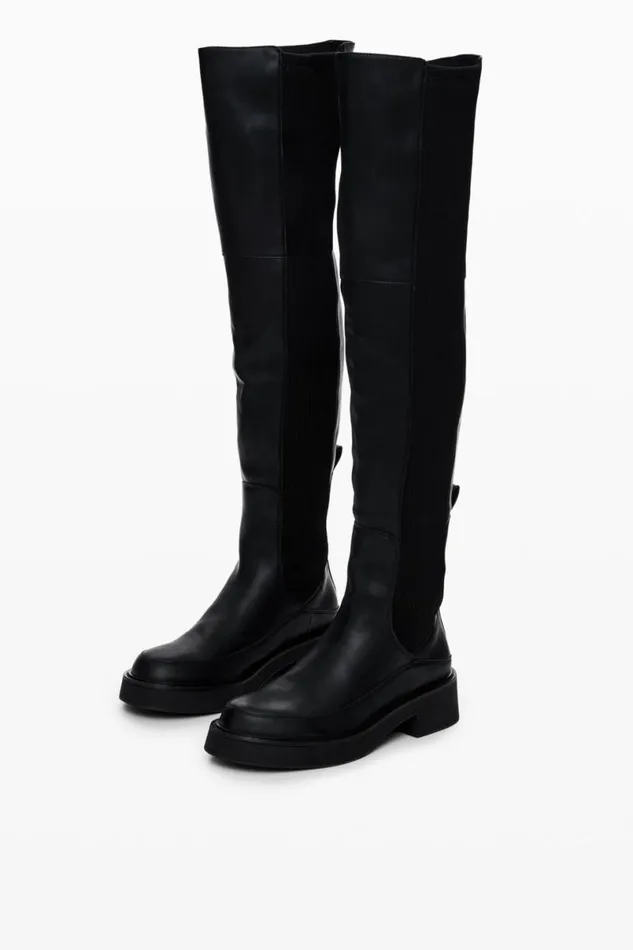 Women Shoes Desigual High Chelsea Boot Designed By M Christian Lacroix