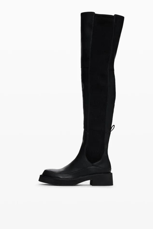 Women Shoes Desigual High Chelsea Boot Designed By M Christian Lacroix