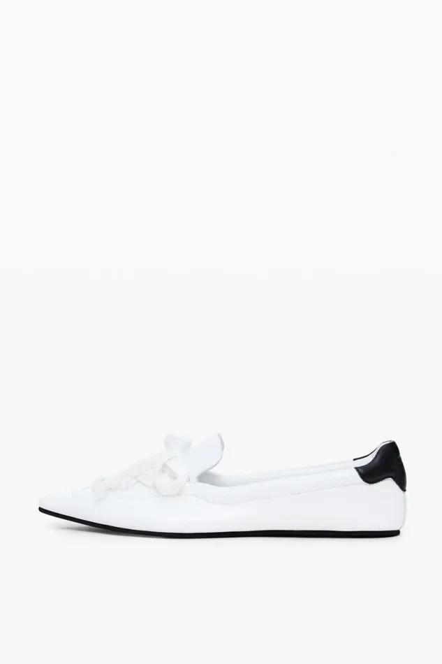 Women Shoes Desigual Maitrepierre Leather Ballet Flats
