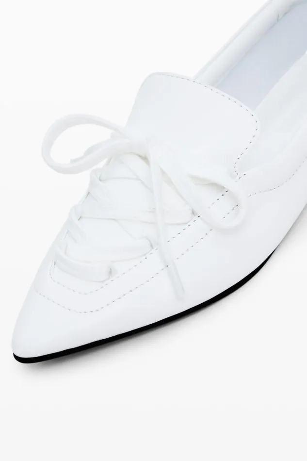 Women Shoes Desigual Maitrepierre Leather Ballet Flats