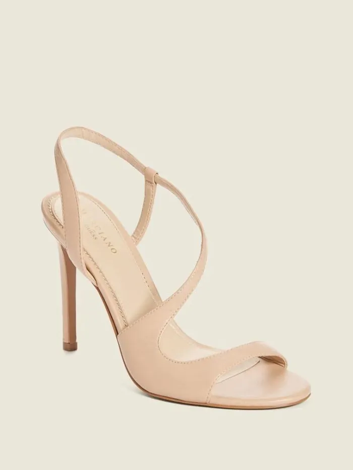 Women Shoes Marciano Futura Curve Sandal Light Natural 110