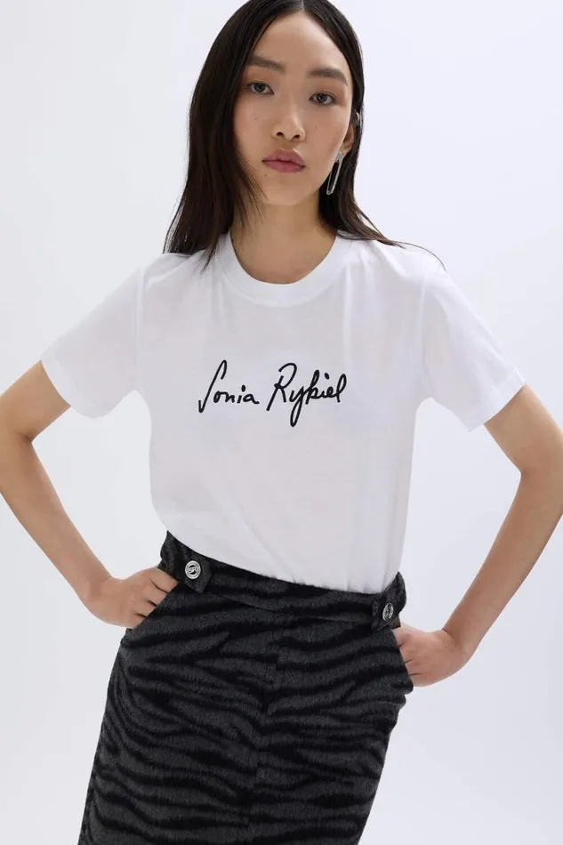 Women Shortsleeved Tshirt White White Sonia Rykiel TShirts