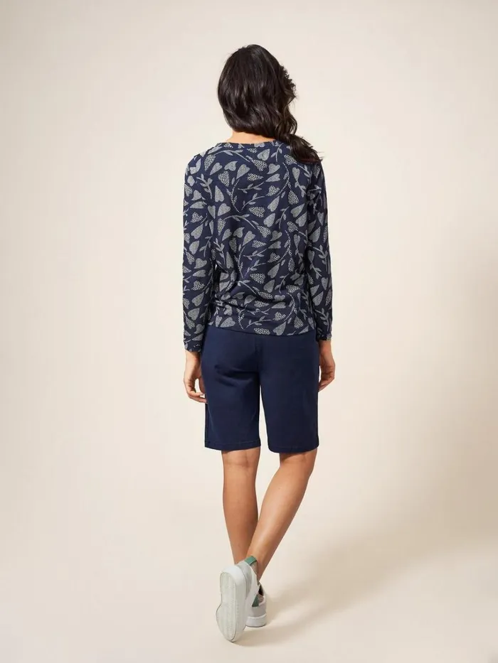 Women SHORTS White Stuff Twister Chino Short Dark Navy