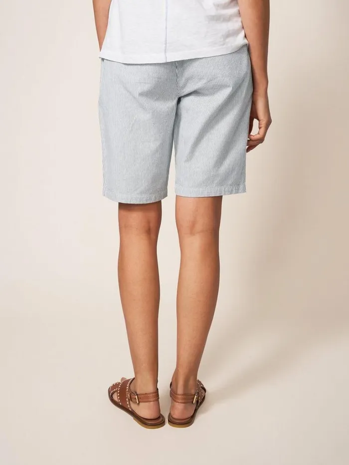 Women SHORTS White Stuff Twister Chino Short Ivory Multi
