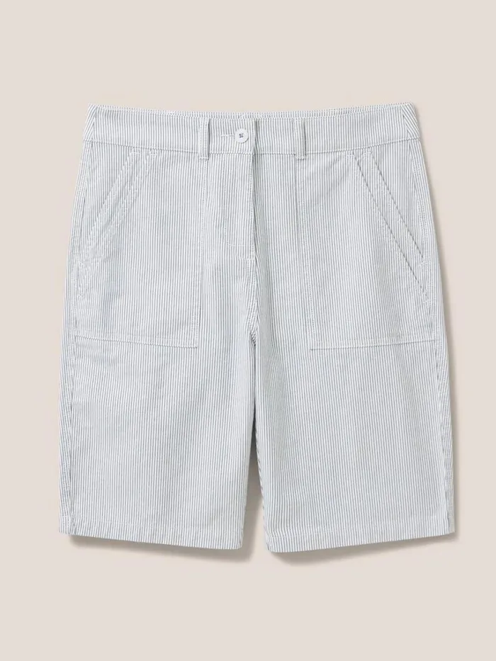 Women SHORTS White Stuff Twister Chino Short Ivory Multi