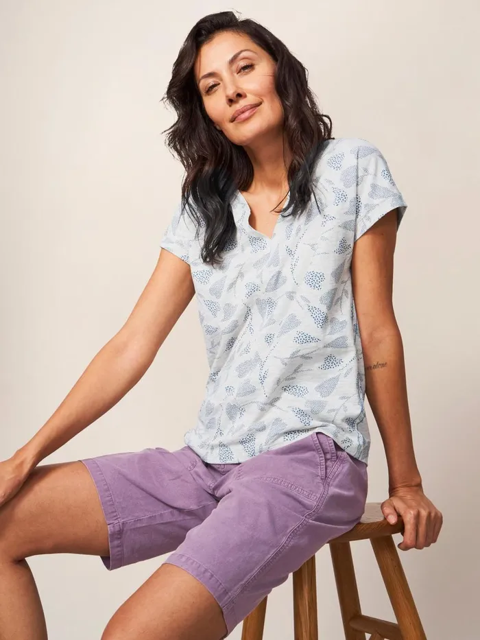 Women SHORTS White Stuff Twister Chino Short Light Plum Women SHORTS White Stuff Twister Chino Short Light Plum