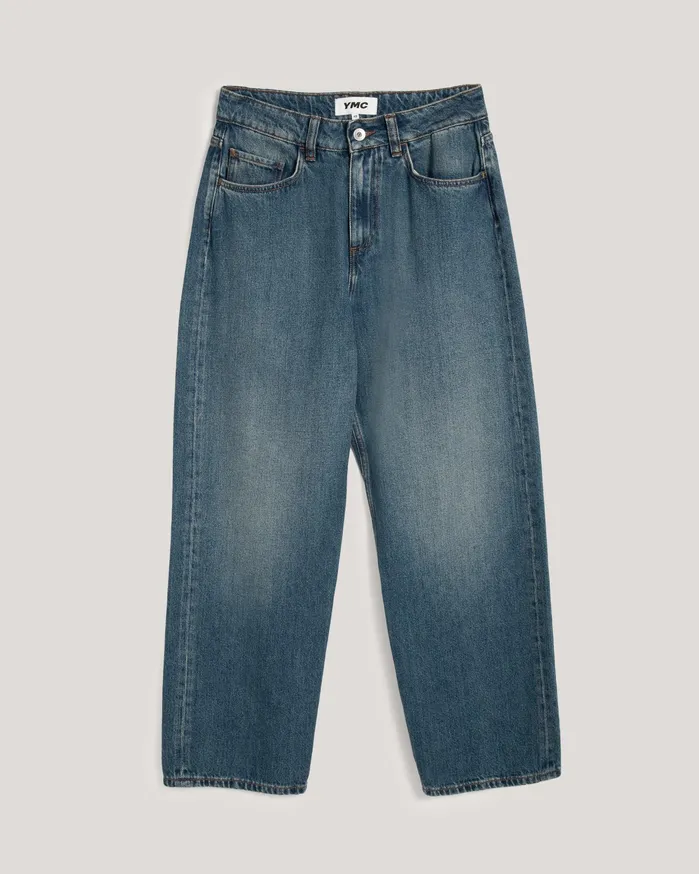 Women Silver Jeans Indigo YMC Trousers