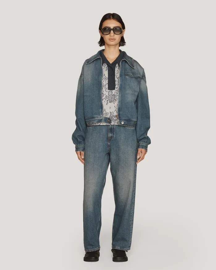 Women Silver Jeans Indigo YMC Trousers