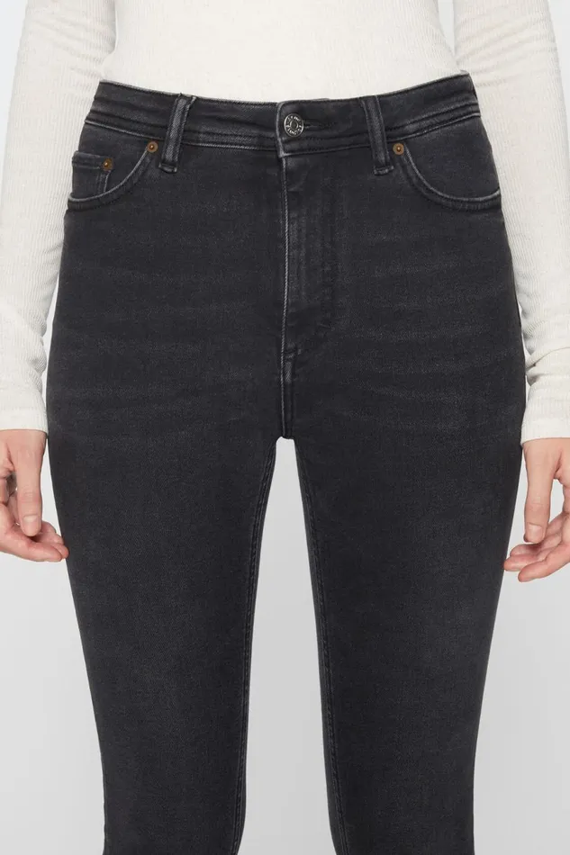 Women Skinny Fit Jeans 8211 Peg Used Black Acne Studios Jeans