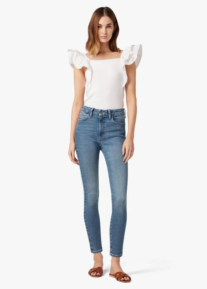Women Skinny Joe039s Jeans THE HI HONEY Great Smile