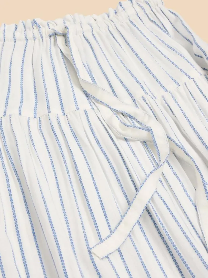 Women SKIRTS White Stuff Seema Eco Vero Stripe Skirt Ivory Multi Women SKIRTS White Stuff Seema Eco Vero Stripe Skirt Ivory Multi