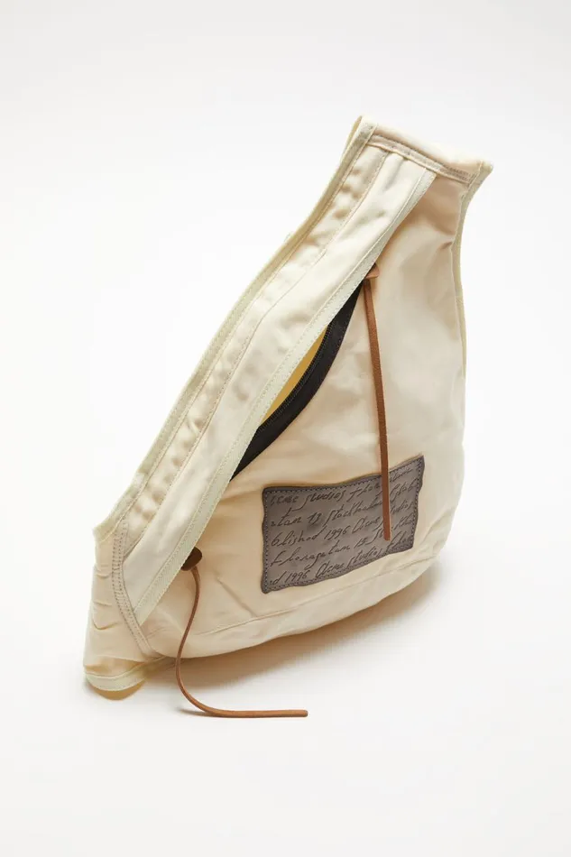 Women Sling Backpack Cream Beigebeige Acne Studios Bags