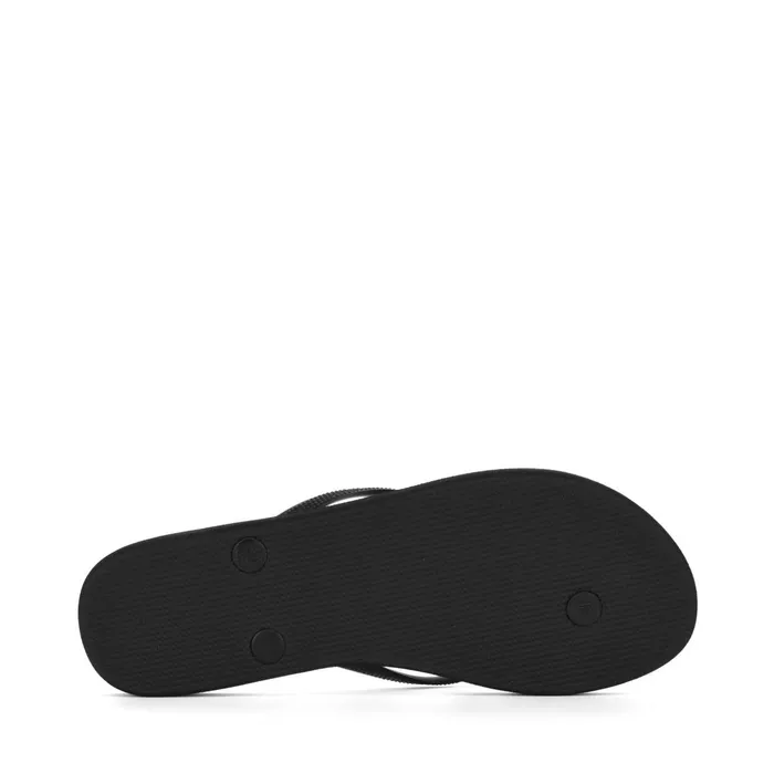 Women Slippers Woman 4121FANRBRW FlipFlop PALMSBLACK Superga Flip Flops