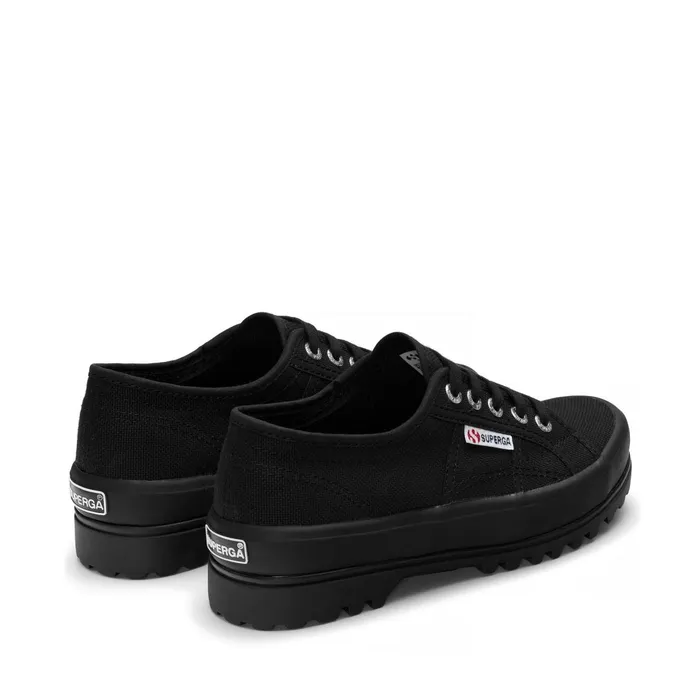 Women Sneakers Unisex 2555 ALPINA Low Cut FULL BLACK Superga Low Cut