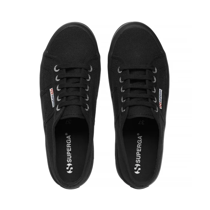 Women Sneakers Unisex 2555 ALPINA Low Cut FULL BLACK Superga Low Cut