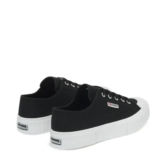 Women Sneakers Unisex 2630 STRIPE Low Cut BLACKFWHITE Superga Low Cut