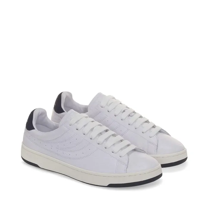 Women Sneakers Unisex 4833 LENDL MATCH Low Cut WHITEWHITE AVORIONAVY Superga Low Cut