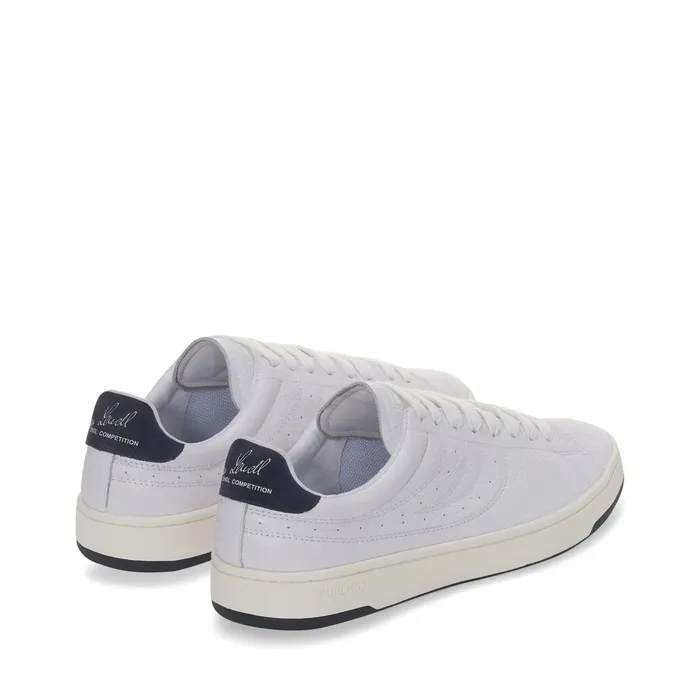 Women Sneakers Unisex 4833 LENDL MATCH Low Cut WHITEWHITE AVORIONAVY Superga Low Cut