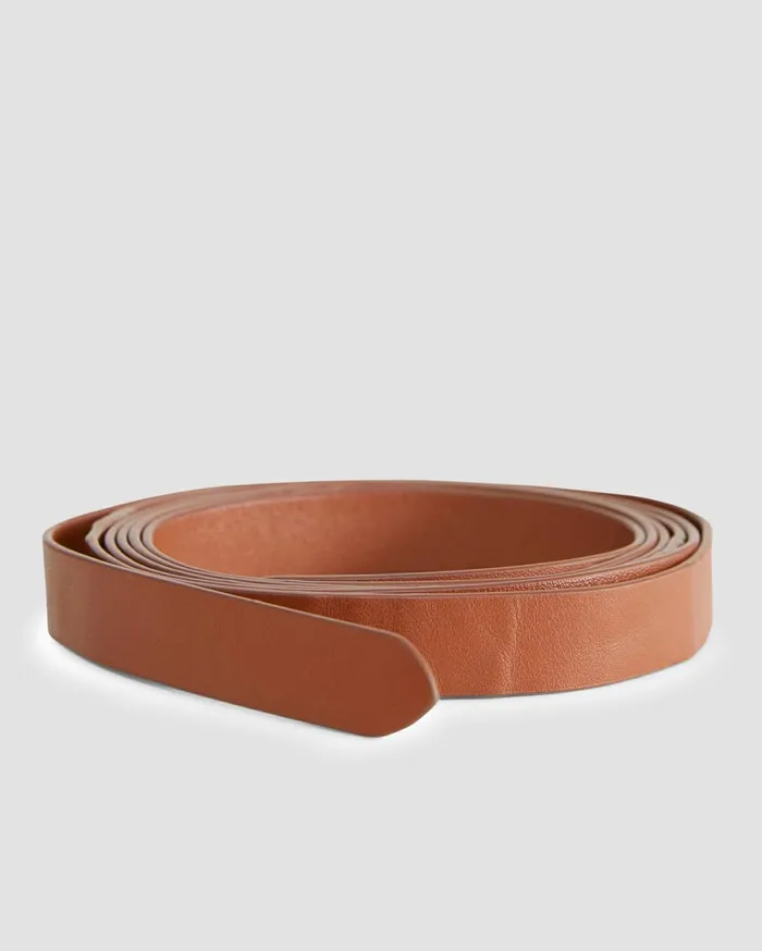Women Sportscraft Belts Lara Wrap Leather Belt Tan