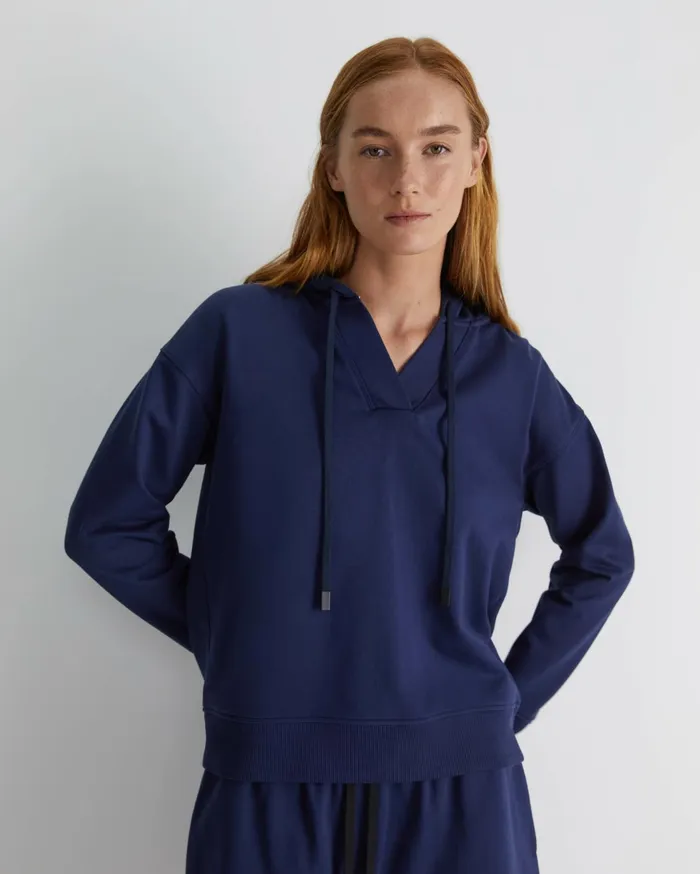 Women Sportscraft Knits and Cardigans SC Hoodie Navy