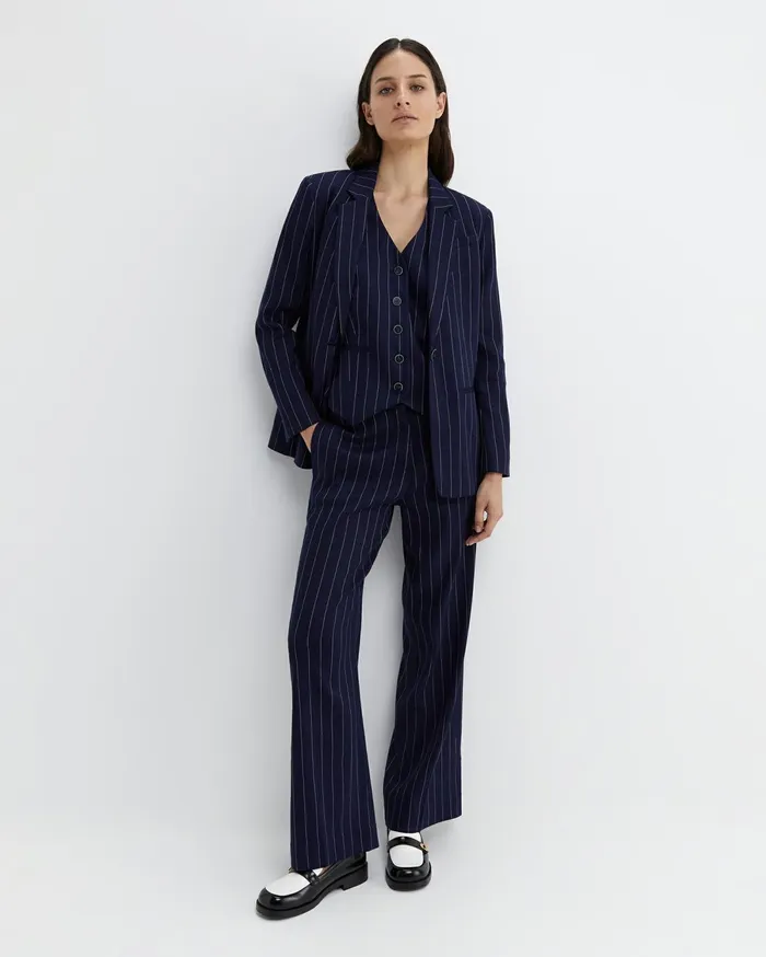 Women Sportscraft Pants Brianne Stripe Pant Navywhite