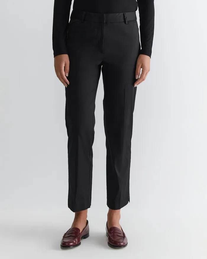 Women Sportscraft Pants Evie Straight Capri Pant Black