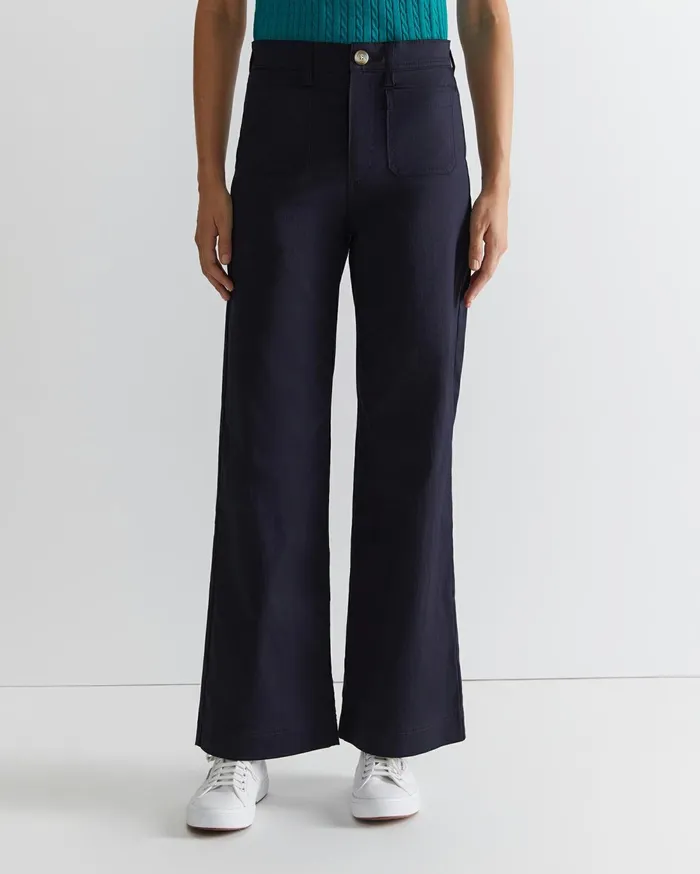 Women Sportscraft Pants Evie Wide Leg Pant Classic Navy