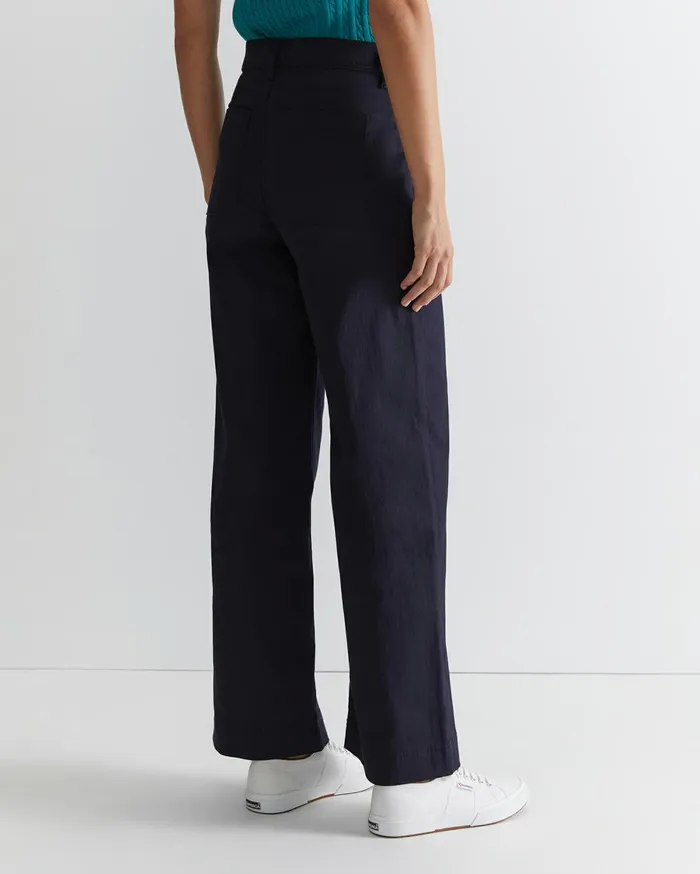 Women Sportscraft Pants Evie Wide Leg Pant Classic Navy