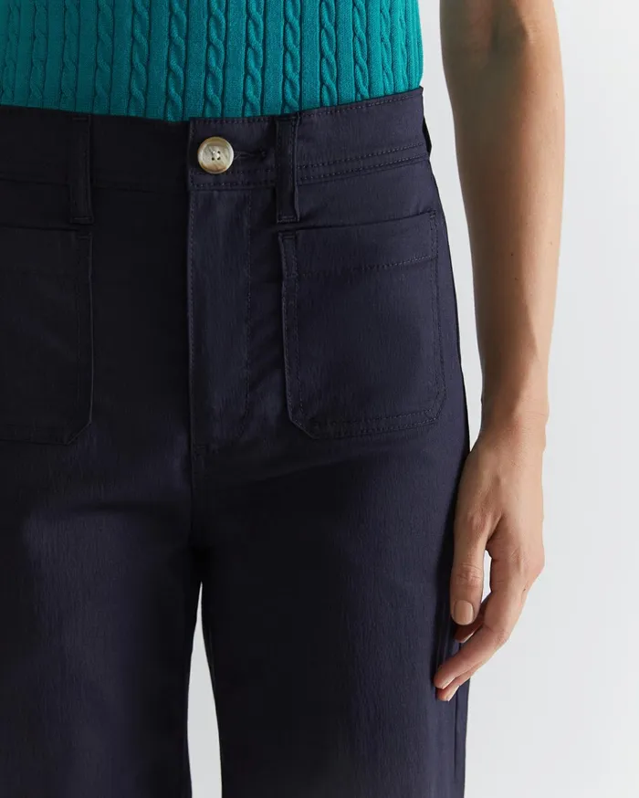 Women Sportscraft Pants Evie Wide Leg Pant Classic Navy