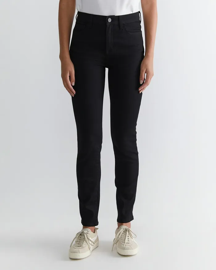Women Sportscraft Pants Jackie High Waist Skinny Jean Black