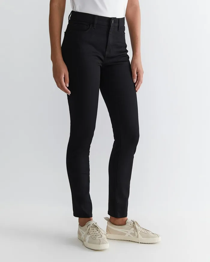 Women Sportscraft Pants Jackie High Waist Skinny Jean Black