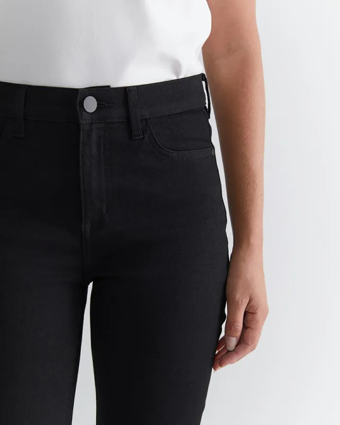 Women Sportscraft Pants Jackie High Waist Skinny Jean Black