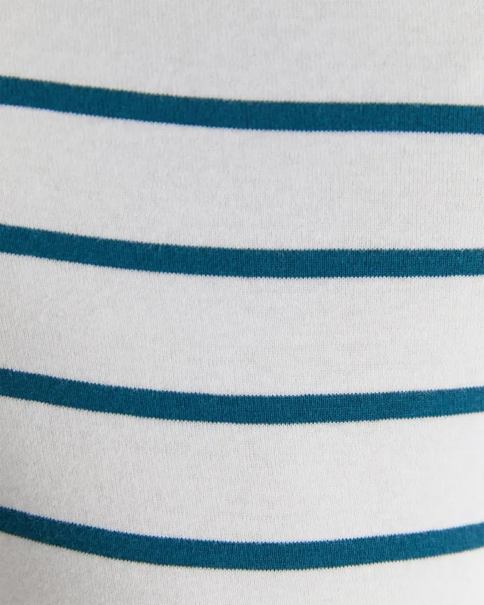 Women Sportscraft Tops and Tees Heidi Boat Neck Top Whiteteal