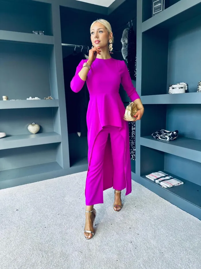 Women Suits and Blazers Canella Lane Sutton Occasion 2 Piece Orchid