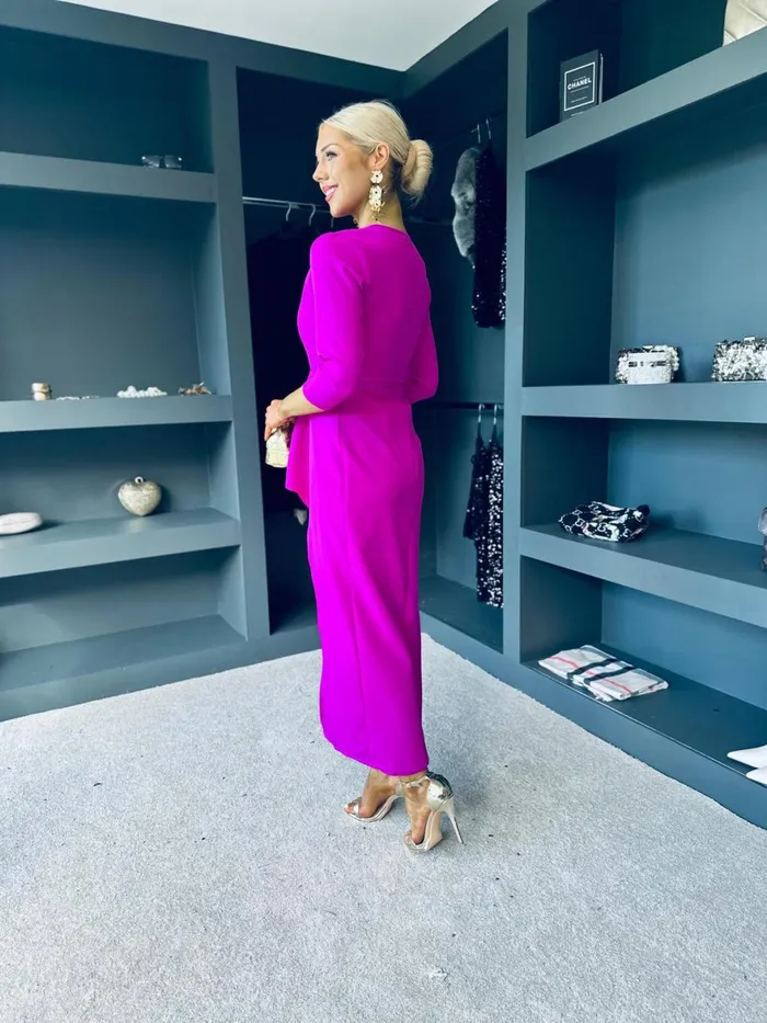 Women Suits and Blazers Canella Lane Sutton Occasion 2 Piece Orchid