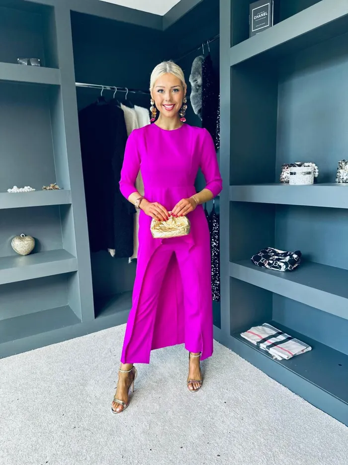 Women Suits and Blazers Canella Lane Sutton Occasion 2 Piece Orchid